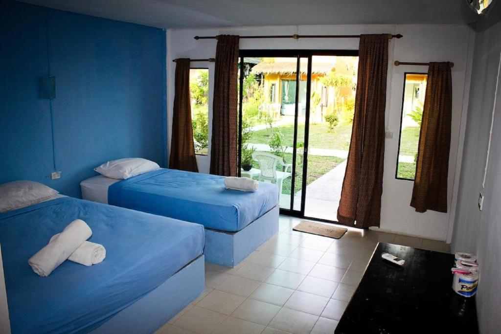 Hotel The Blue Parrot Ko Pha Ngan Zimmer foto
